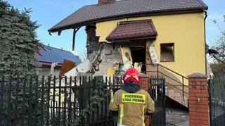 Wybuch gazu w Rawie Mazowieckiej. Trzy osoby poparzone