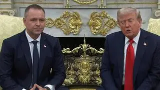 Nawrocki już u Trumpa. Oglądaj w TVN24 i TVN24+