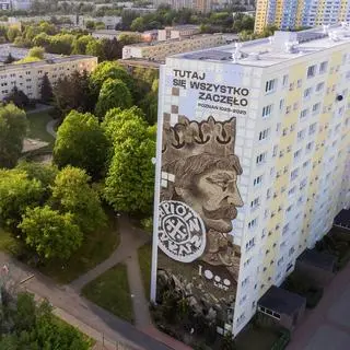 Mural na Osiedlu Chrobrego w Poznaniu
