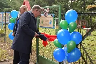 W uroczystości brał udział burmistrz Tadeusz Juska