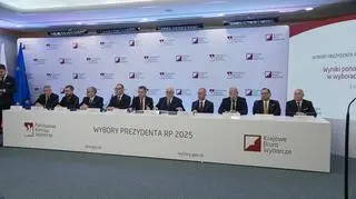 Polacy wybrali prezydenta. Konferencja Państwowej Komisji Wyborczej
