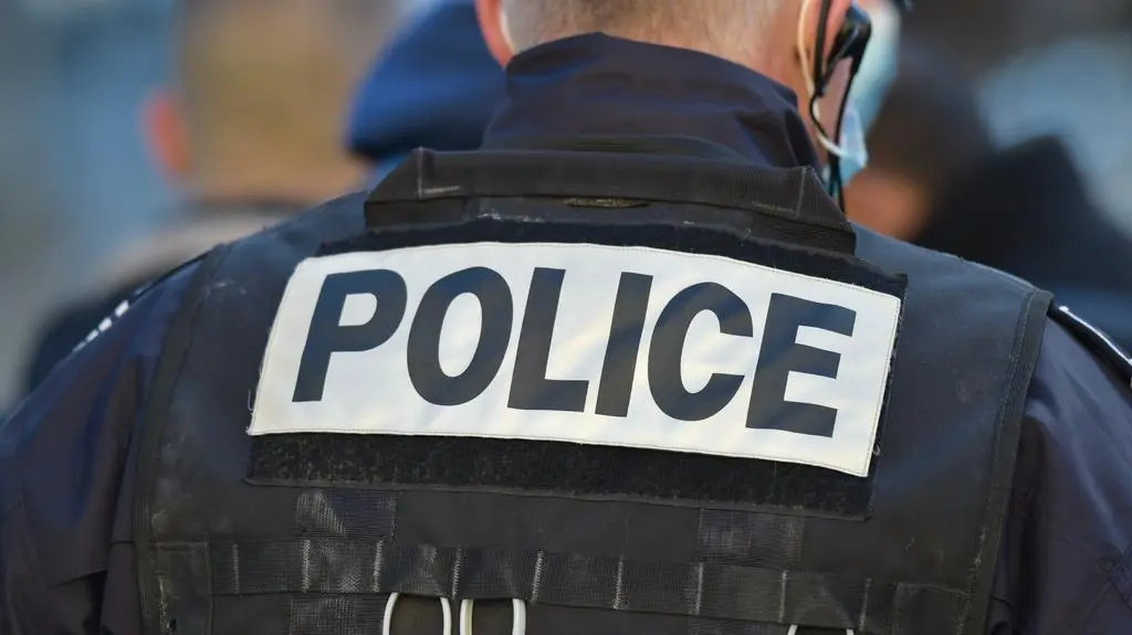 Francuska policja. Zdjęcie ilustracyjne 