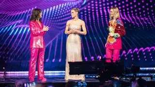 Sandra Studer, Michelle Hunziker i Hazel Brugger