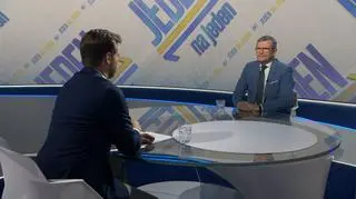 Bosacki w "Jeden na jeden": żałuję, że w tym najważniejszym momencie nie było Nawrockiego 