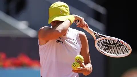 Świątek dawno tak nie cierpiała na korcie