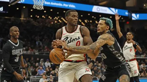 Punkty Sochana to za mało. Spurs nie poszli za ciosem