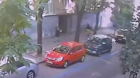 Zabójstwo Andrija Parubja. Napastnik szedł za nim chodnikiem