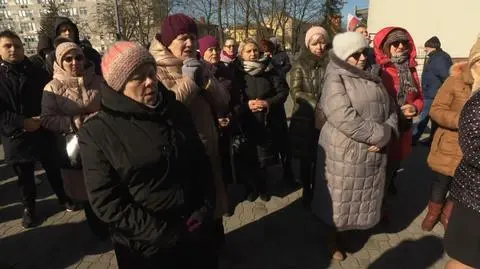 Gdy ten był w prokuraturze, wierni zgromadzili się w obronie księdza (3.03.2025)
