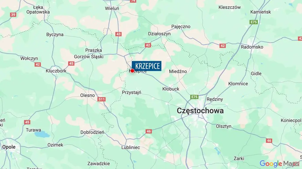Krzepice w powiecie kłobuckim