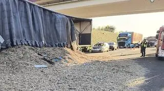 Tragiczny wypadek na A1