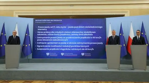 Pomysły rządu na zmianę przepisów drogowych. Lista 