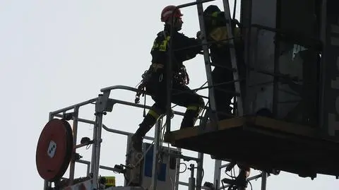 Pożar na Białołęce