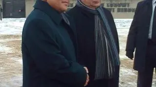 Prezydent Mongolii z marszałkiem Borusewiczem