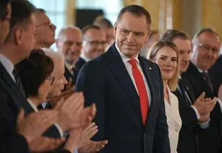 Nawrocki o tym, co zrobi, a czego nie. Tusk: to nie jest dobry pomysł na początek