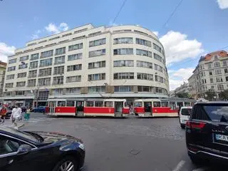 Tramwaj w Pradze po blackoucie