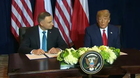 Prezydenci USA i Polski podpisali wspólną deklarację na temat pogłębiania współpracy obronnej