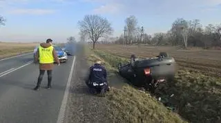 Pijany 72-latek uciekał przed policją w powiecie sieradzkim