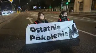 Ostatnie Pokolenie zablokowało Wisłostradę