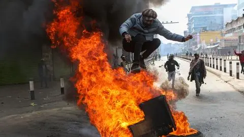Kenijczycy wyszli na ulicę. Dynamiczna sytuacja w Nairobi 