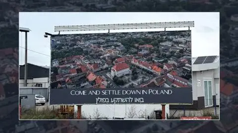 "Przyjedź i osiedl się w Polsce". Napisał to po hebrajsku. I się zaczęło