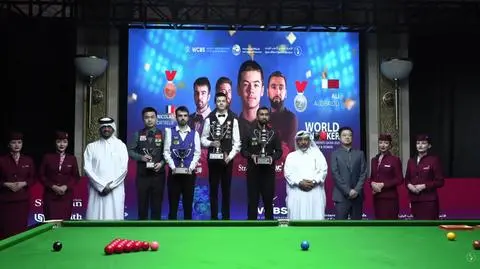 Michał Szubarczyk mistrzem świata amatorów w snookerze