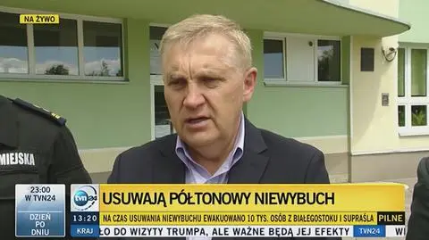 Prezydent Białegostoku o ewakuacji