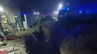 Tragedia na prywatnej posesji pod Tomaszowem Mazowieckim