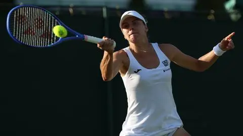 Magda Linette na Wimbledonie