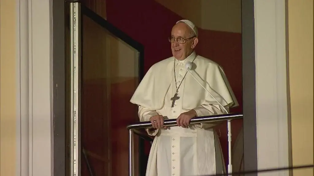 Papież Franciszek na Franciszkańskiej