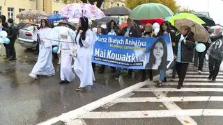 Marsz Białych Aniołów w Mławie