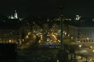 W Kijowie wybiła północ