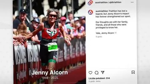 "Triathlon stracił legendę". Nie żyje Jenny Alcorn 