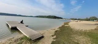 Dziecko znajdowało się około 150 metrów od brzegu 