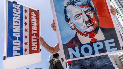 USA. Protesty przeciwko polityce administracji Donalda Trumpa