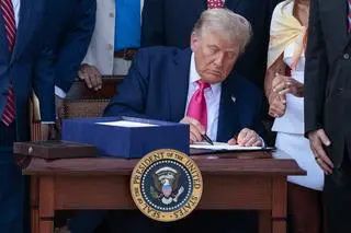 Prezydent USA Donald Trump