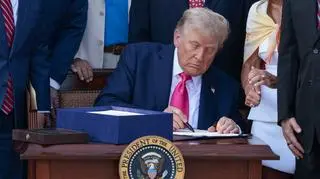 Mówi, że to jego największe zwycięstwo. Jest podpis Trumpa