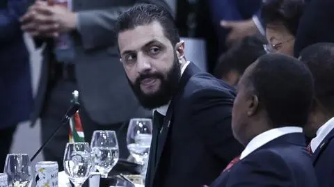 Prezydent Syrii Ahmed al-Szara