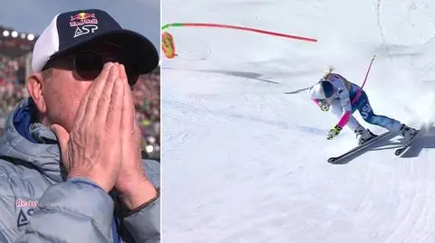 Medal uciekł Vonn. "Aż boli ten obrazek"