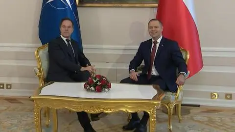 Sekretarz generalny NATO u prezydenta Nawrockiego