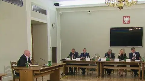 Michał Majewski przed komisją ds