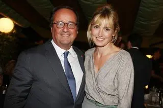 Francois Hollande i aktorka Julie Gayet