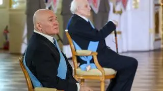 Odznaczeni Orderem Orła Białego: Janusz Kapusta i Jerzy Kropiwnicki