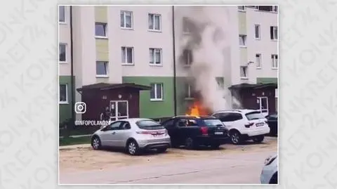 "Płonie elektryk" w Koszalinie? Co to za auto
