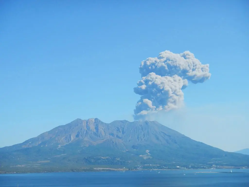 Wulkan Sakurajima - zdjęcie poglądowe