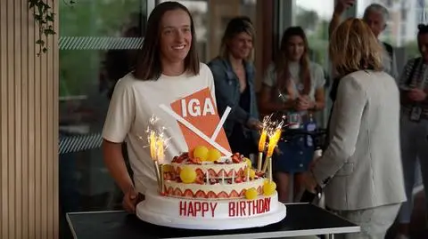 Urodziny Świątek. Organizatorzy Roland Garros przygotowali niespodziankę