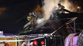 Pożar restauracji w Zakopanem