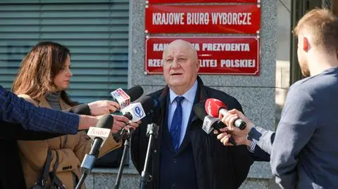 Przewodniczący PKW Sylwester Marciniak