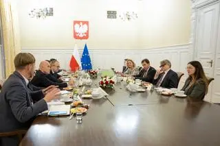 Spotkanie przedstawicieli Ministerstwa Sprawiedliwości i Komisji Weneckiej