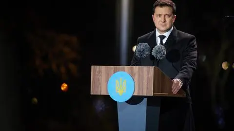 Zełenski o "zwycięstwie Ukrainy" po rozmowie Biden-Putin