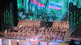 Uroczystość w Pjongjangu